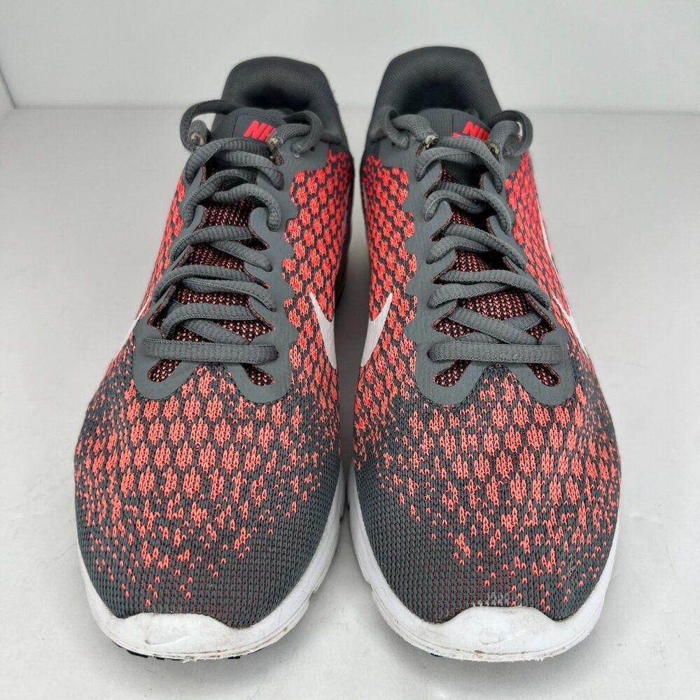 Nike Womens 852465-003 Gray Hot Punch Air Max Sequent 2 Size 8.5 Running Shoes - Picture 3 of 9